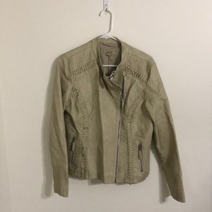 One World Vegan Moto Leather Jacket